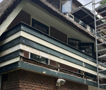 Balkon schilderen