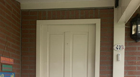 Voordeur schilderen